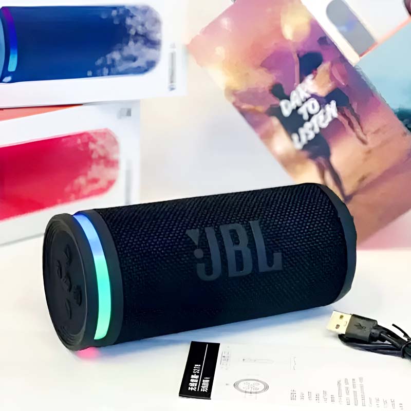JBL S278 Waterproof Portable Speaker – Compact Cylindrical Design and Premium Cloth Woofer